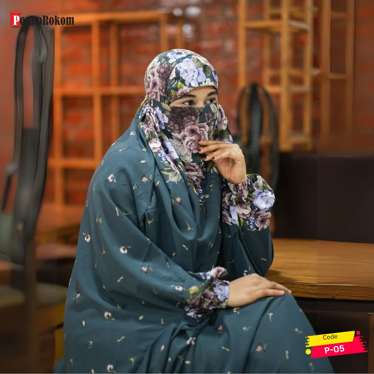 Luxary Khimar Set P-05