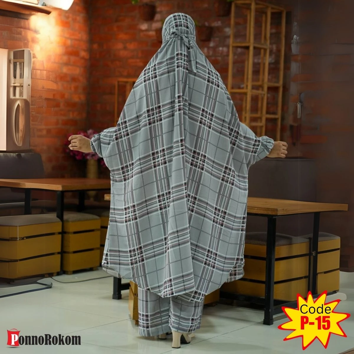Luxary Khimar Set P-15