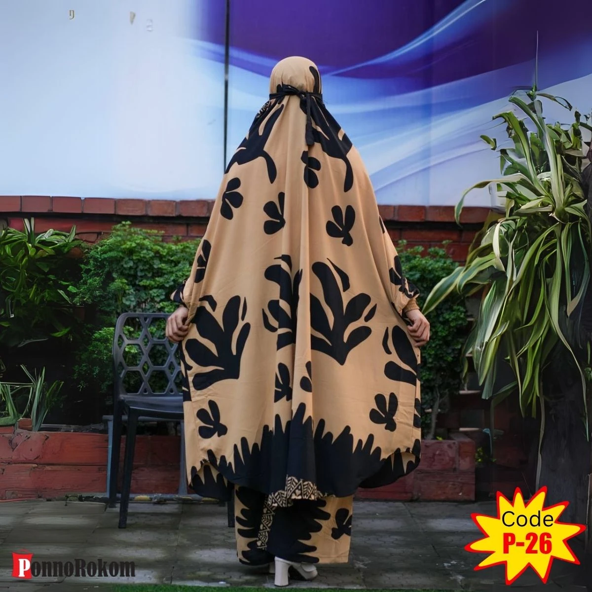 Luxary Khimar Set P-26