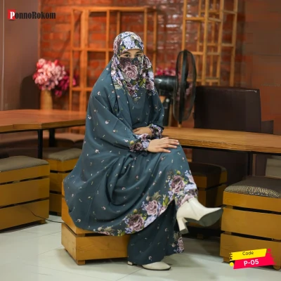 Luxary Khimar Set P-05