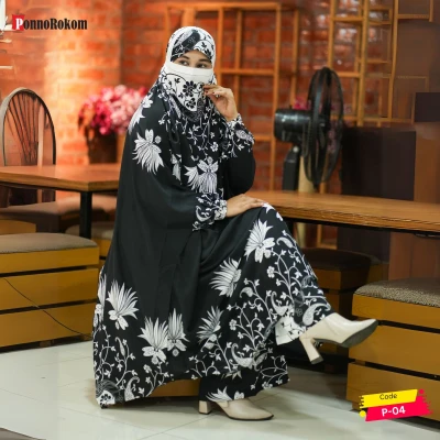 Luxary Khimar Set P-04