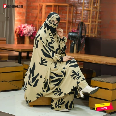 Luxary Khimar Set P-09