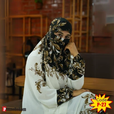 Luxary Khimar Set P-27